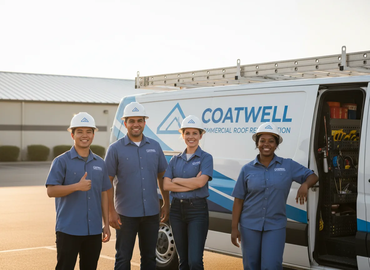 Commercial roof coating company in Cornelius, NC